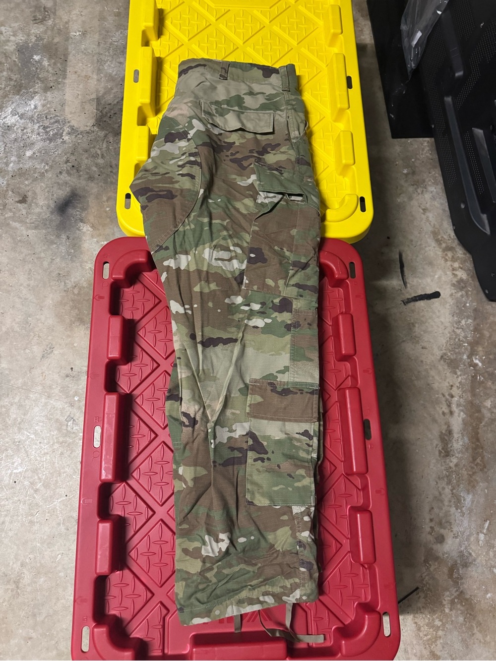 Men's Tactical Cargo Pants - Multicam Camo